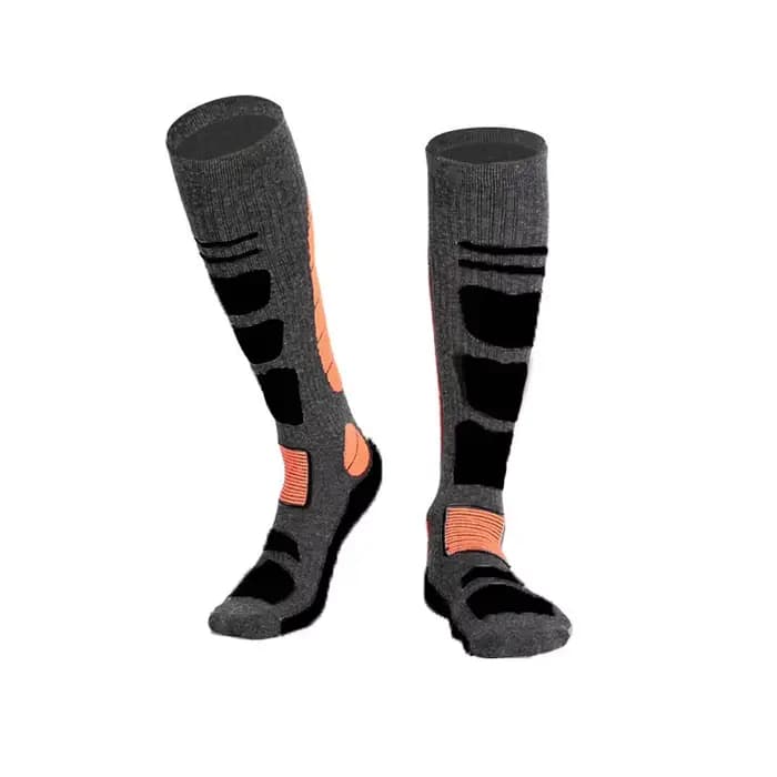Chaussettes Snowboard sport laine cyclisme mérinos Ski hiver randonnée Ski bas hommes femmes genou haute chaussette thermique