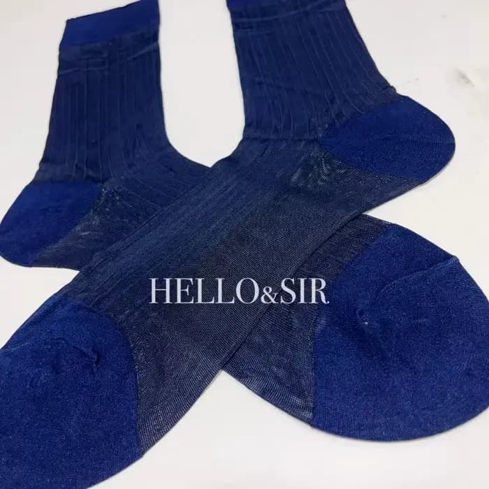 Chaussettes longues en nylon pour hommes d'affaires