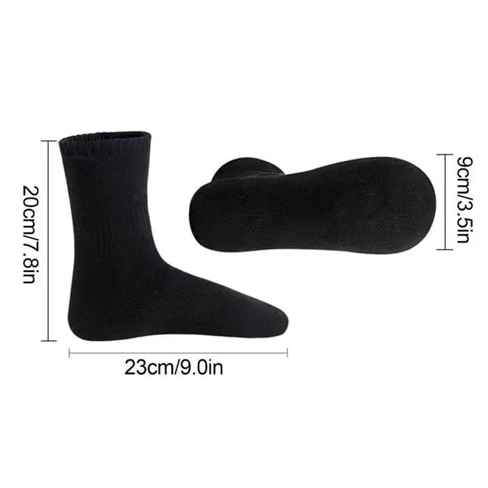 Chaussettes chauffantes électriques rechargeables USB