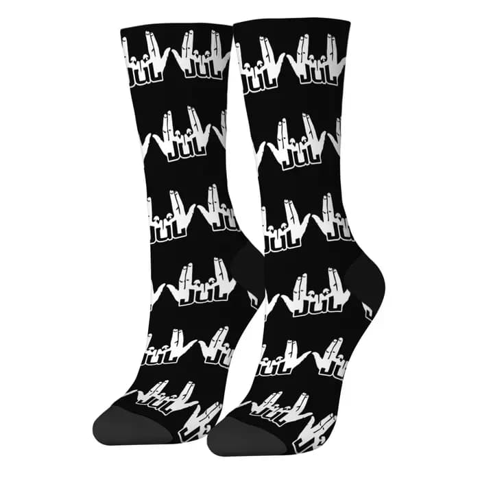 Une paire de chaussettes de rappeur Jul France