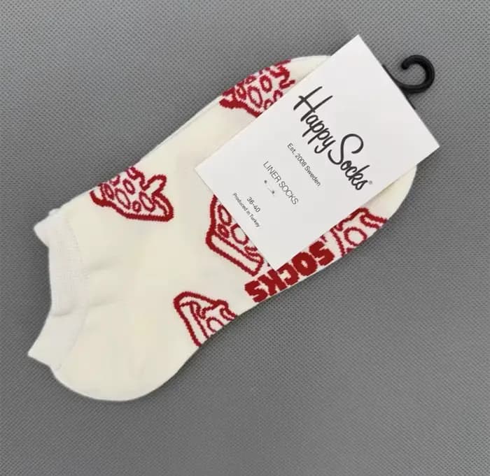 Happy chaussettes femmes pied nu été pur coton bateau chaussettes Fitness bouche peu profonde chaussettes taille 36-40