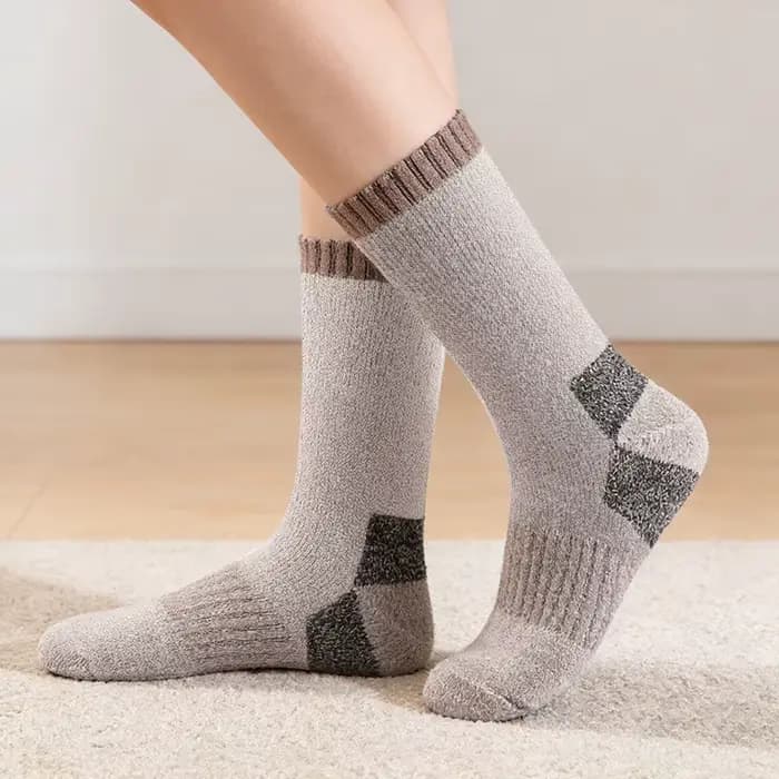 3 paires de chaussettes thermiques unisexes