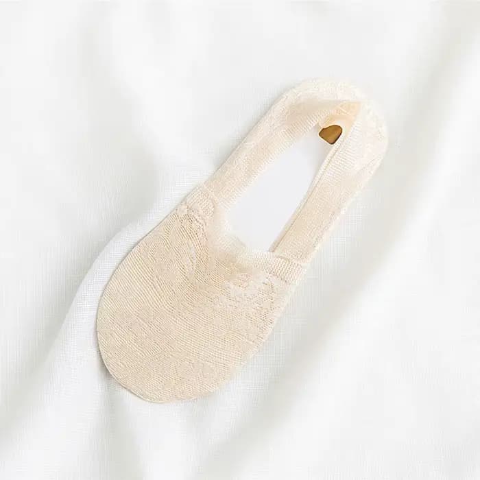 5 paires mode femmes filles été chaussettes Style dentelle fleur chaussette courte antidérapant Invisible cheville chaussettes nouveau 7 couleurs