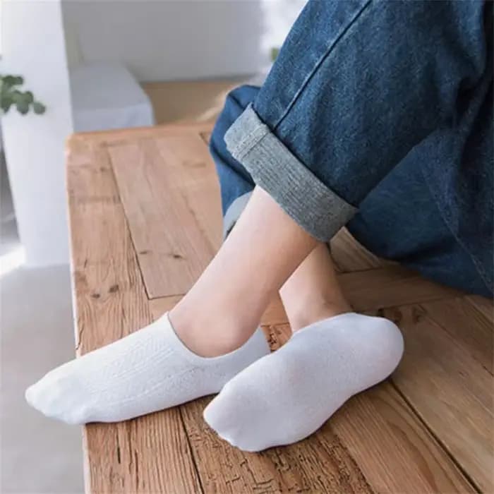5 paires de chaussettes Tube en coton torsadées pour hommes