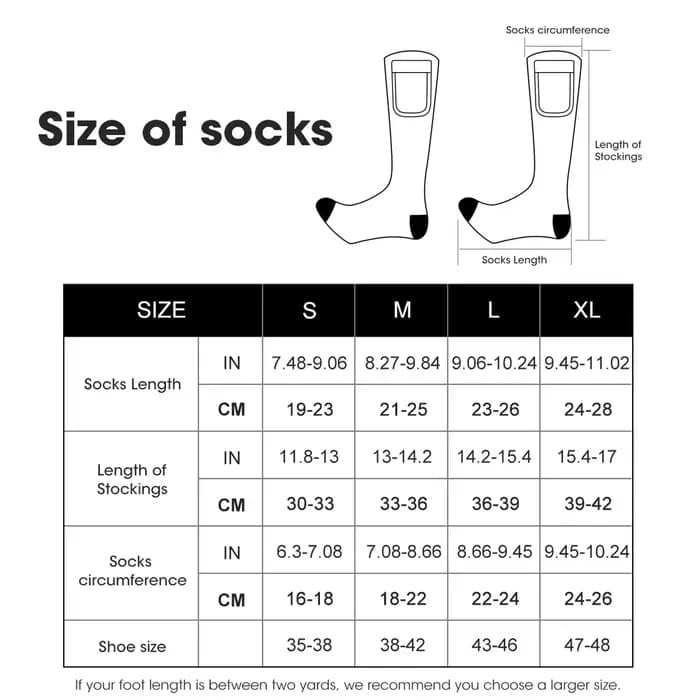 Sauveur chaleur hiver chaussettes chauffantes pour hommes bas thermiques femme chauffe-pieds en plein air Ski Trekking moto cyclisme chaussette chauffante