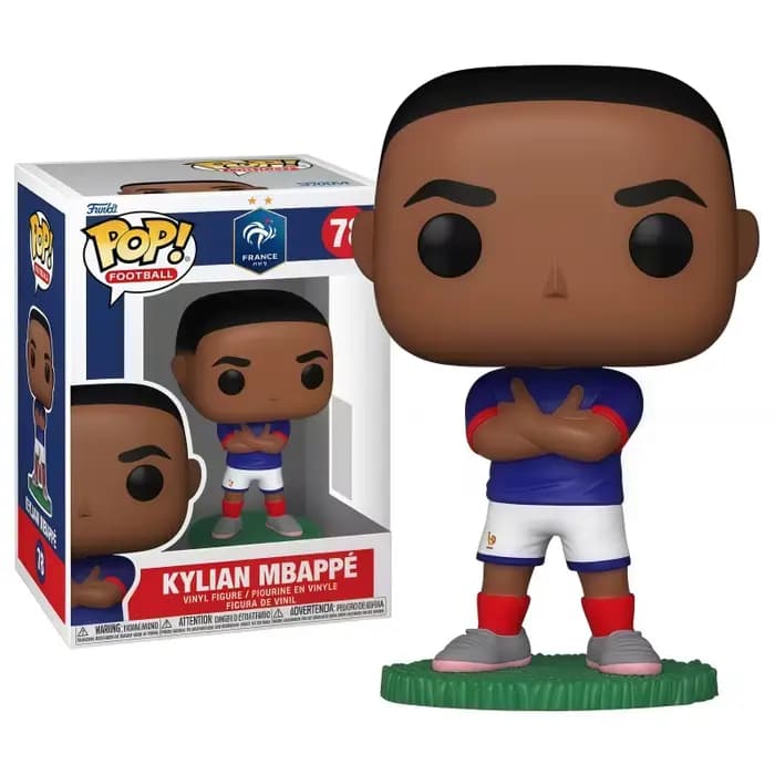 Figurine en vinyle Funko Pop Football France Équipe Nationale Kylian Mbappé, objet de collection, décoration de bureau, décoration de la maison, cadeau pour les fans de football