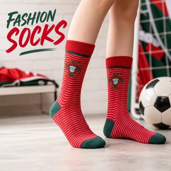 1 paire de chaussettes tendance – un incontournable pour les fans de football