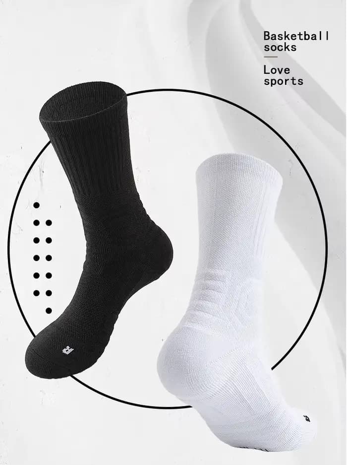 Chaussettes de sport personnalisées de haute qualité pour hommes