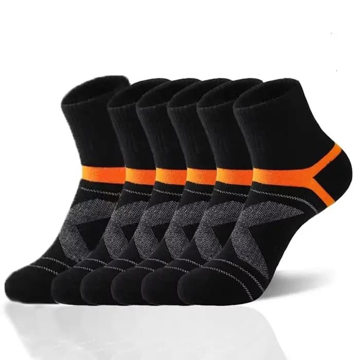 3 paires de chaussettes noires de haute qualité pour hommes