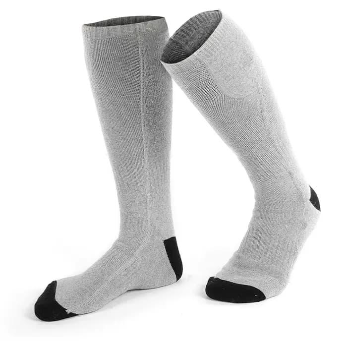 Chaussettes chauffantes électriques chaussettes chauffantes électriques hommes femmes batterie thermique coton chauffant chaussettes d'hiver chaussettes chauffantes chaussettes chauffantes
