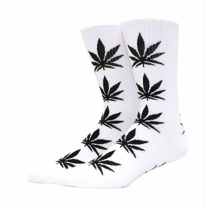 Chaussettes unisexes feuilles d'érable à la mode Harajuku décontracté affaires Verstaile