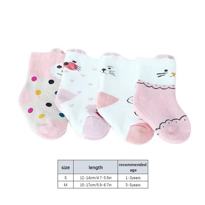Chaussettes éponge épaisses et chaudes pour bébés