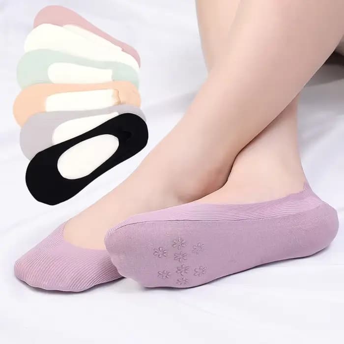 Chaussettes invisibles coordonnantes pour femmes