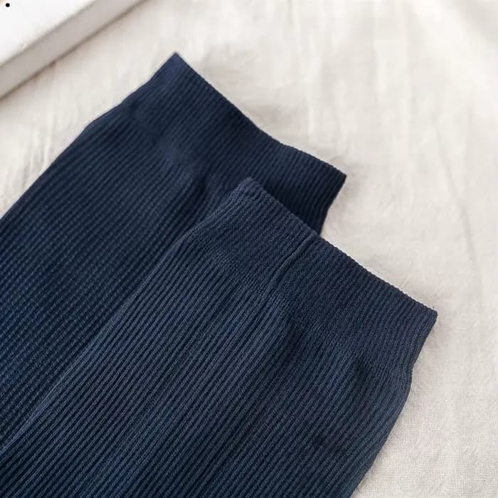 10 paires de chaussettes en soie glacée pour hommes