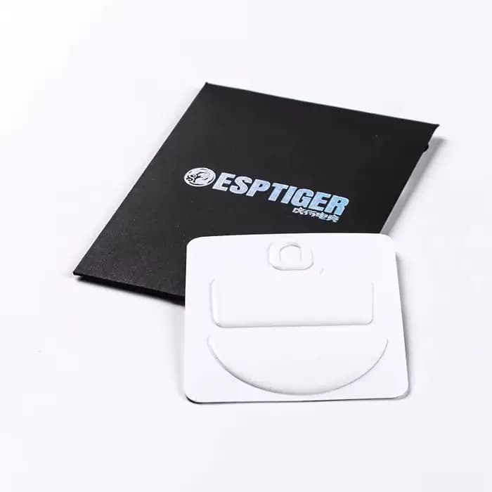 Esports Tiger SNOW ICE Version pieds de souris ultra larges patins de souris pour Zowie S2-DW S2 ZA13-DW FK2-DW U2 série SNOW