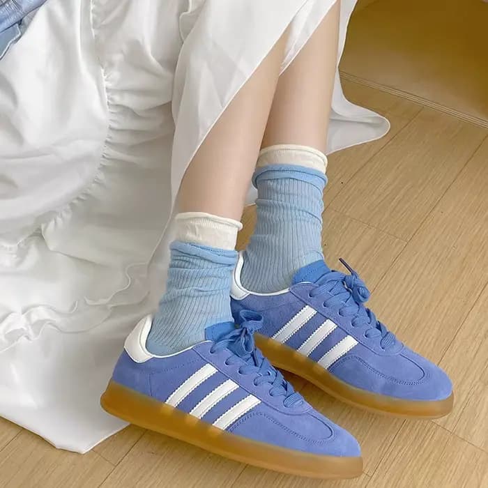Chaussettes Midtube assorties à Double nervuré pour femmes et chaussettes assorties bonbons pour Morandi, bas assortis à la mode pour femmes