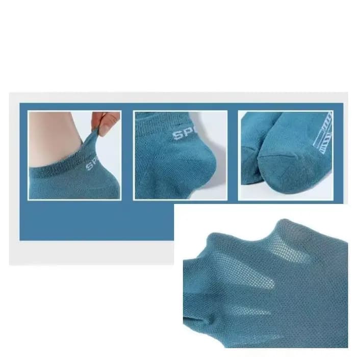 5 paires de chaussettes de cheville pour hommes de haute qualité