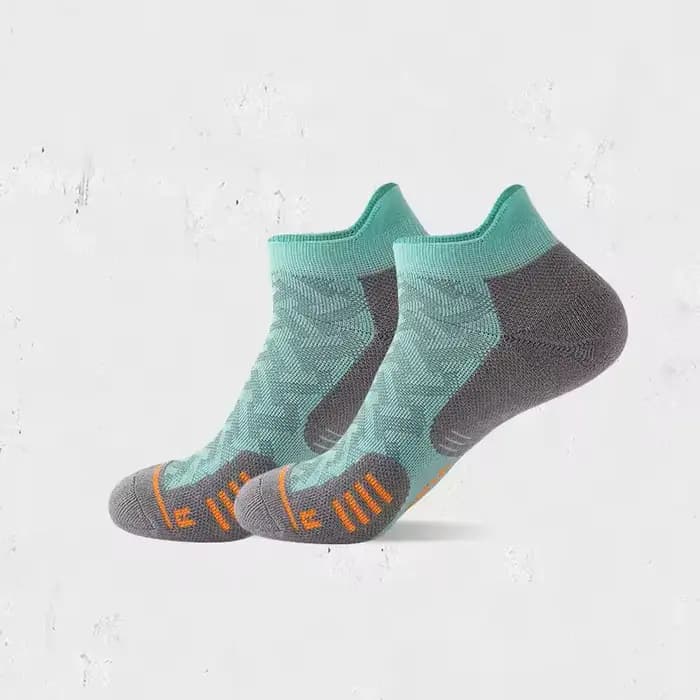 1/2/3 paires de chaussettes de course Marathon professionnelles Sports de plein air Fitness rembourré Tube court coupe