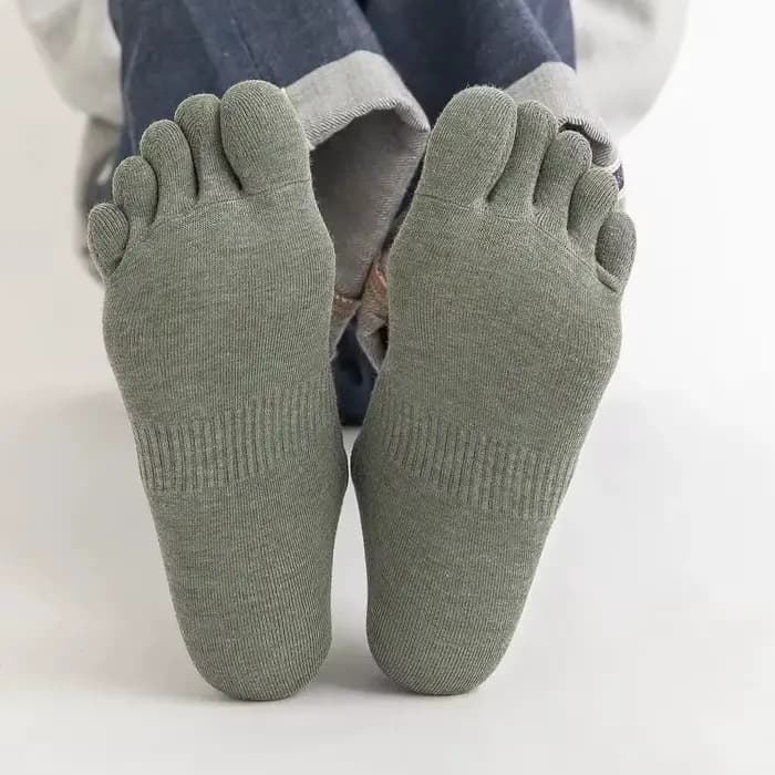 5 paires de chaussettes à orteils pour hommes