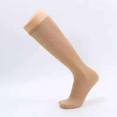 Chaussettes hautes en coton à séchage rapide pour hommes