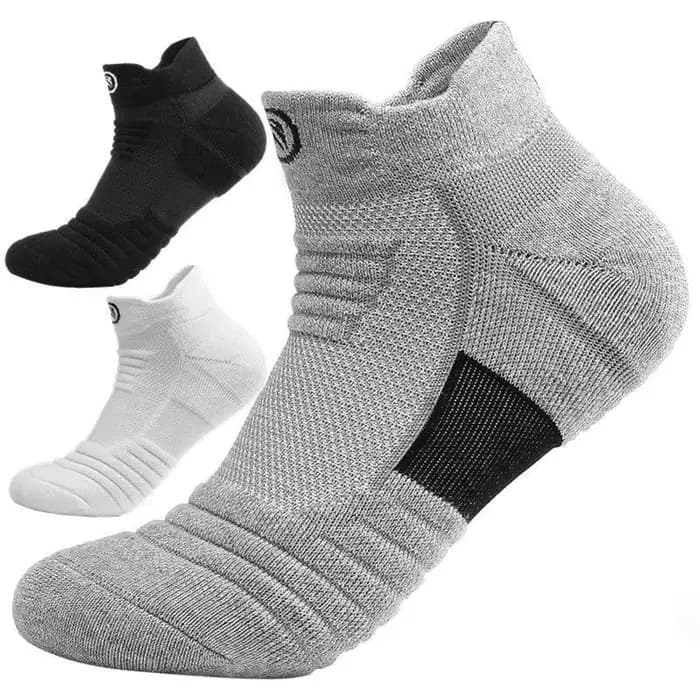 3 paires 100% coton hommes chaussettes de Sport épais en plein air