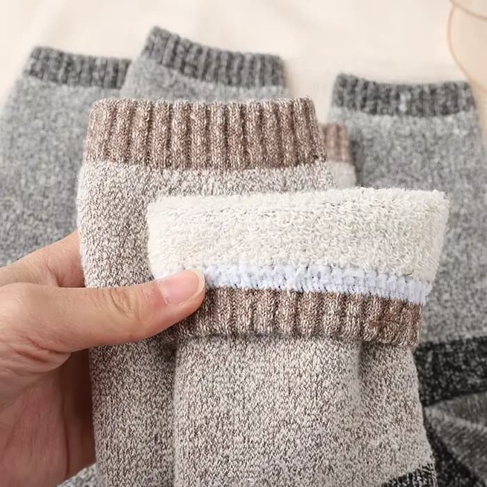 3 paires de chaussettes thermiques unisexes