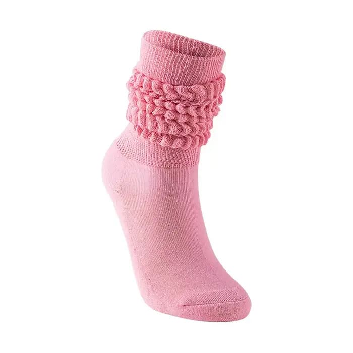 Chaussettes décontractées en coton épais pour femmes et jeunes filles