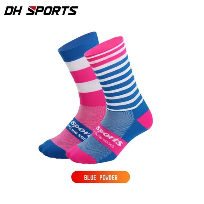 DH SPORTS chaussettes de cyclisme professionnelles meilleur funky respirant mèche route vélo Sport Compression