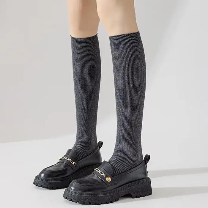 Chaussettes mi-mollet pour femme