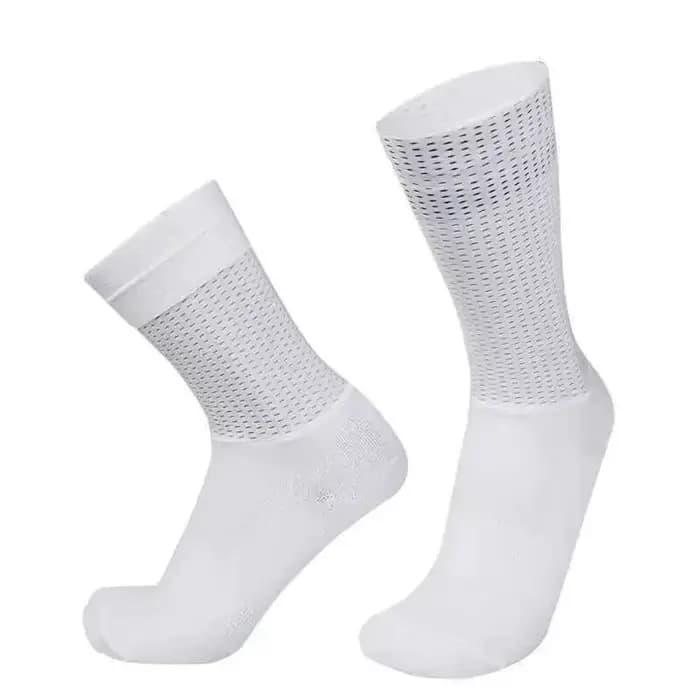 Aero silice nouveau Gel chaussettes d'été équipe de vélo antidérapant cyclisme respirant Pro course