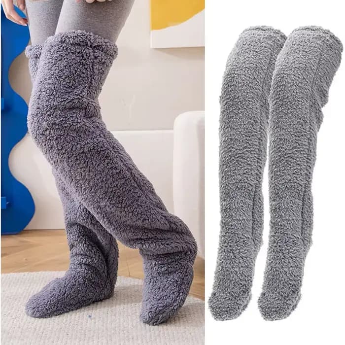 Bas de pieds chauds d'hiver pour femmes et hommes