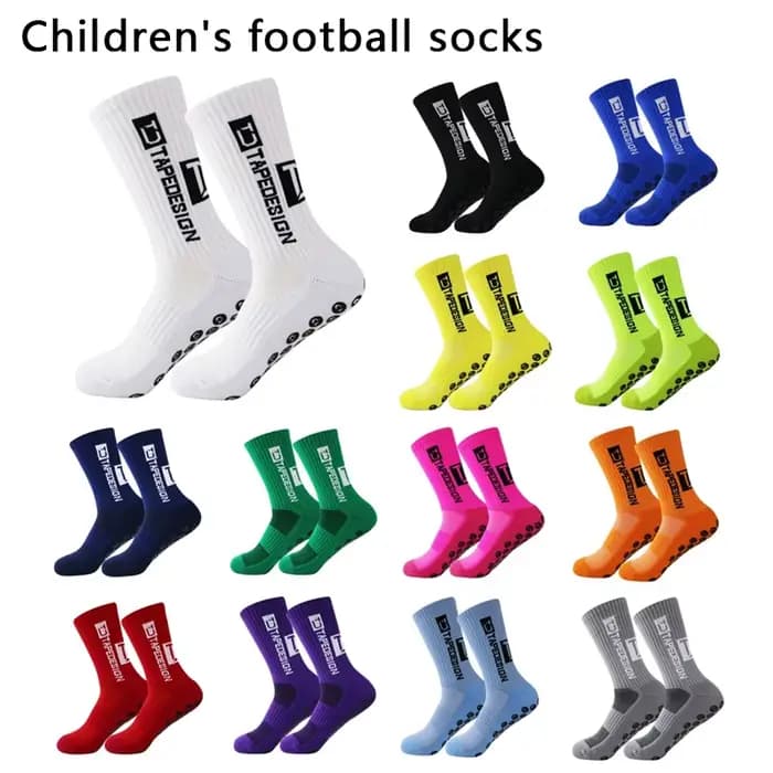 Chaussettes de football antidérapantes pour enfants - 1 paire