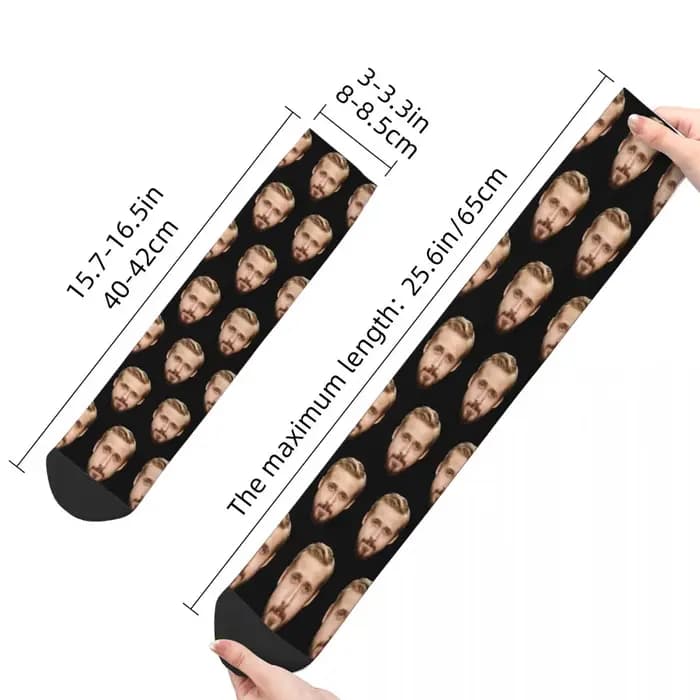 Chaussettes à lunettes sexy pour hommes et femmes