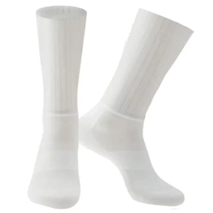 Chaussettes aérodynamiques de l'équipe de vélo