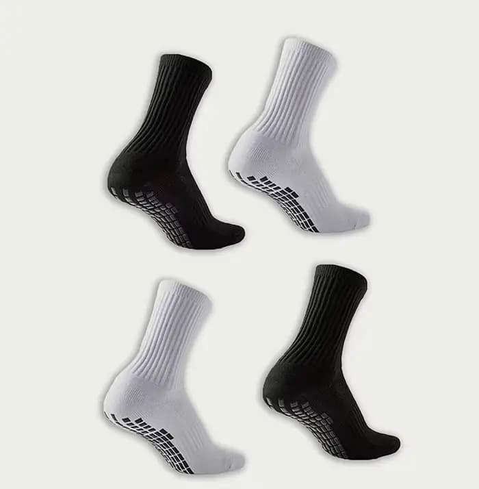 Chaussettes de football antidérapantes professionnelles pour hommes et femmes