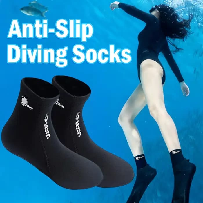 Chaussettes de plongée en néoprène 2MM pour hommes et femmes