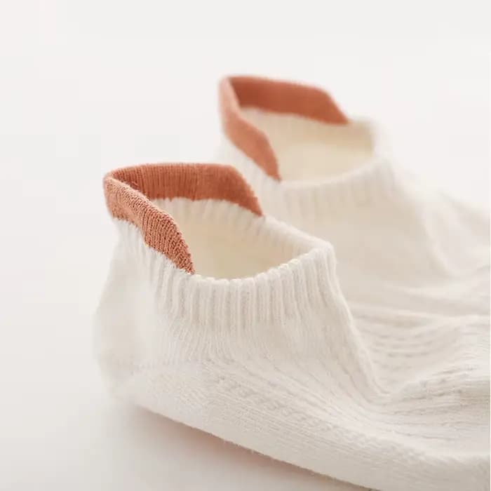 6 paires de chaussettes de sol antidérapantes en coton pour bébés garçons et filles