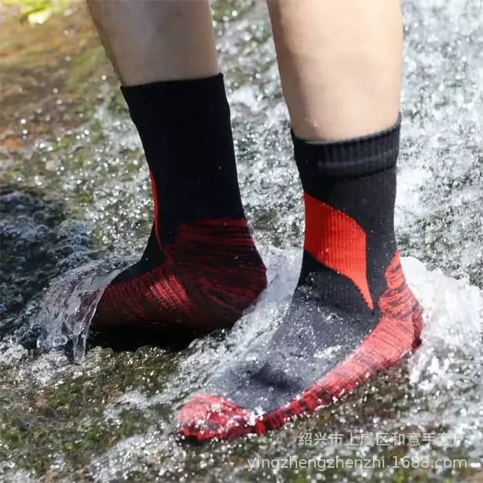 Chaussettes imperméables respirantes pour activités de plein air