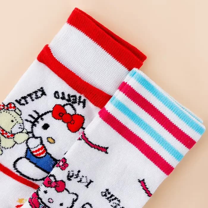 2 paires de chaussettes pour enfants Hello Kitty