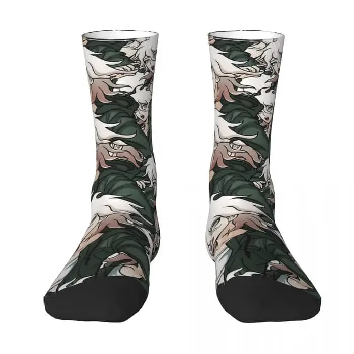 Nagito Komaeda voix espoir rétro Danganronpa Makoto jeu unisexe chaussettes randonnée impression 3D