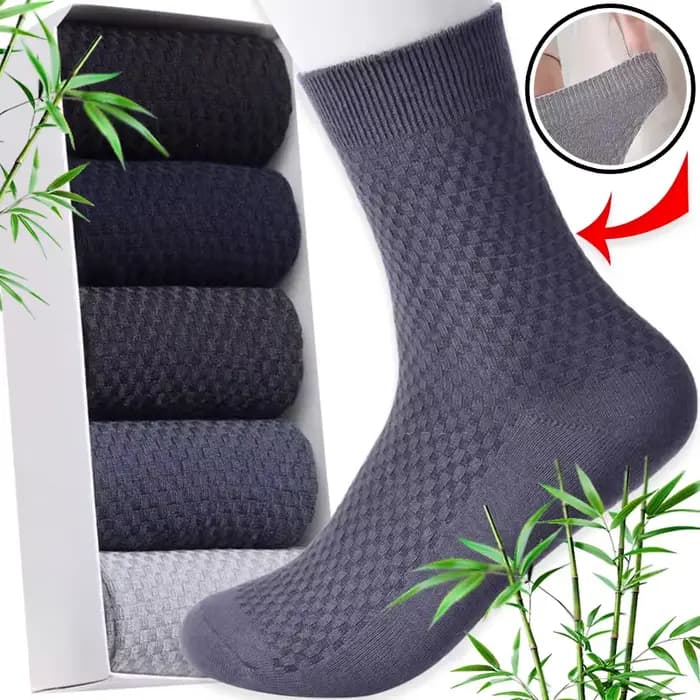 Chaussette hautement élastique en fibre de bambou
