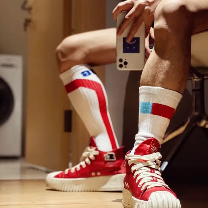 Chaussettes mode Calcetines Hombre Meias