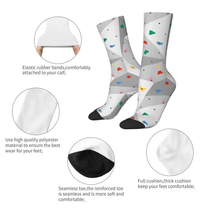 Chaussettes pour hommes Bouldering escalade mur bas hiver mode haute qualité