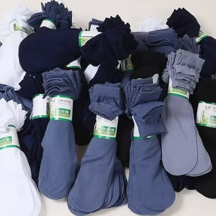 Chaussettes d'été en soie Anti-accrochage pour hommes, chaussettes fines en Fiber de bambou Anti-odeur pour garçons, chaussettes courtes en soie glacée respirantes à haute élasticité pour printemps