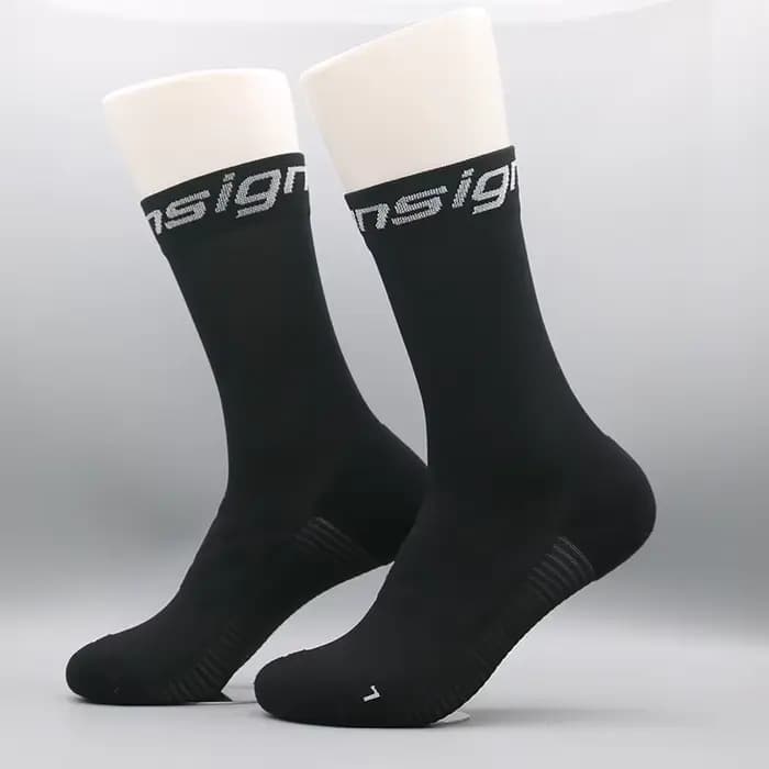 Vélo de montagne, cyclisme, chaussettes longues, chaussettes de course longues, marathon, course de fond, compression, durabilité, hommes et femmes
