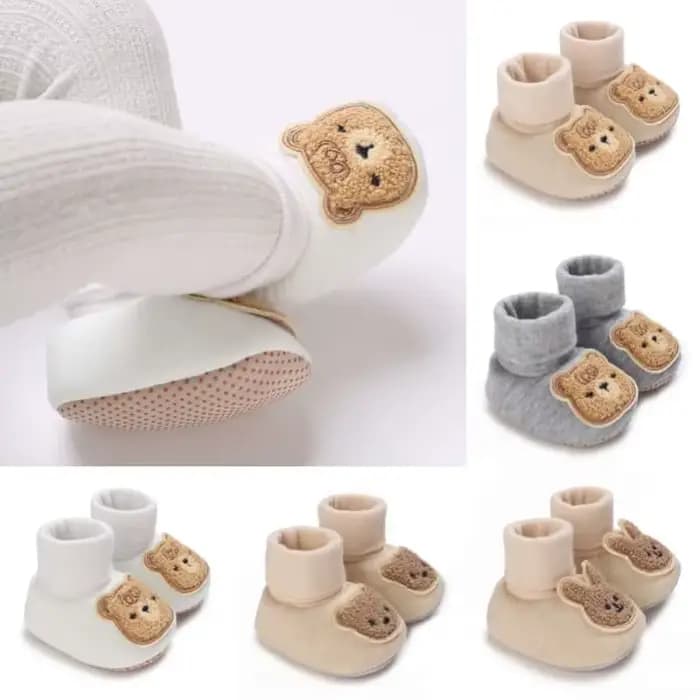 Baby Winter – Fourniture de chaussettes mocassins douces et chaudes pour nouveau-nés et tout-petits | Premiers pas doux