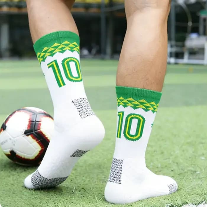 Chaussettes de football respirantes pour hommes, femmes et adolescents