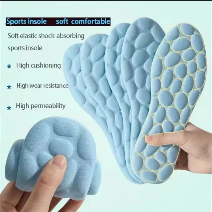 Semelles intérieures en mousse à mémoire de forme pour chaussures de course