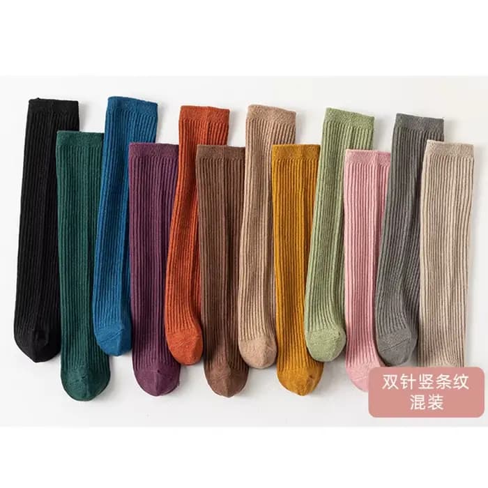 Chaussettes hautes et longues pour bébés filles