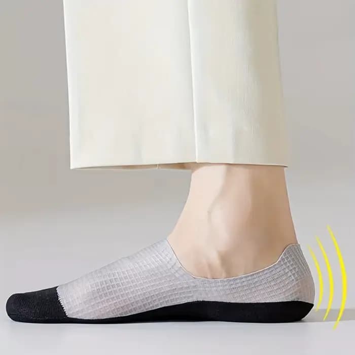 3 paires de chaussettes invisibles pour hommes